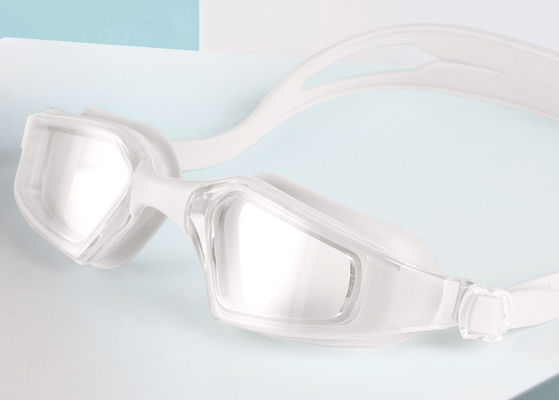 Gafas de natación de silicona personalizadas para adultos Gafas de natación profesionales de visión amplia con protección anti niebla y UV el proveedor