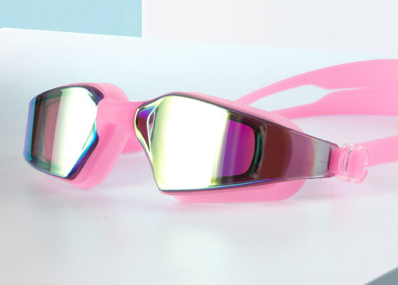 Gafas de natación de silicona personalizadas para adultos Gafas de natación profesionales de visión amplia con protección anti niebla y UV el proveedor
