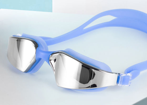 Gafas de natación de silicona personalizadas para adultos Gafas de natación profesionales de visión amplia con protección anti niebla y UV el proveedor