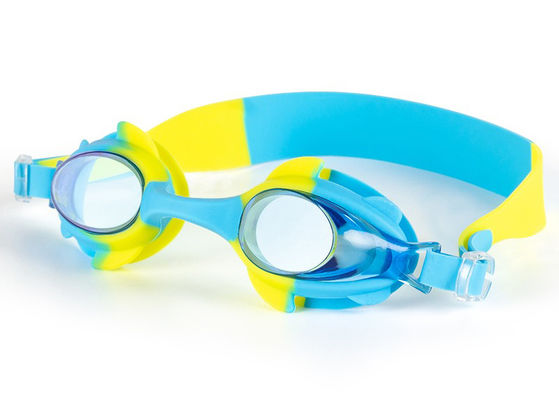 Gafas para niños guapas profesionales sin fugas anteojos de natación anti-niebla protector UV silicona anteojos de natación el proveedor