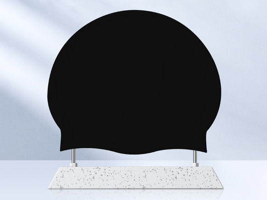 Gorro de natación de silicona con colores de logotipo personalizables, 17 colores en stock, personalización flexible, producción rápida el proveedor