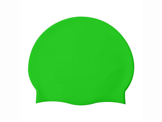 Gorro de natación de silicona con colores de logotipo personalizables, 17 colores en stock, personalización flexible, producción rápida el proveedor