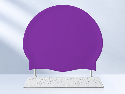 Gorro de natación de silicona con colores de logotipo personalizables, 17 colores en stock, personalización flexible, producción rápida el proveedor