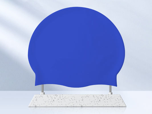 Gorro de natación de silicona con colores de logotipo personalizables, 17 colores en stock, personalización flexible, producción rápida el proveedor
