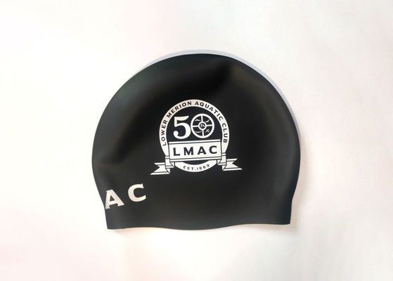 Sombrero de natación de silicona sin costura confortable, 17 colores en stock, logotipo personalizado y color disponible el proveedor
