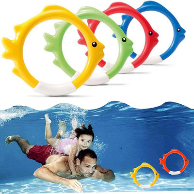 Juguetes de verano para deportes al aire libre, anillos de natación de peces, anillos de buceo, juguetes acuáticos, anillos, juegos deportivos submarinos para niños, juguetes de buceo para niños